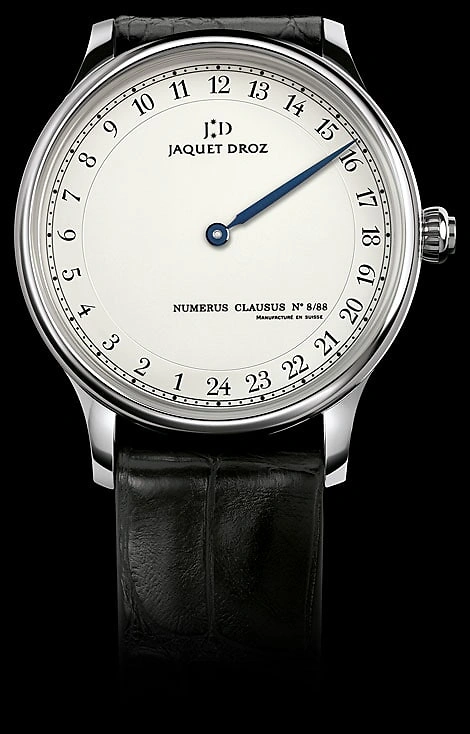 24-Stunden-Einzeigeruhr von Jaquet Droz 24-Stunden-Einzeigeruhr von Jaquet Droz