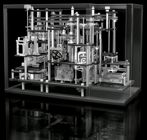Mechanische Poesie: die machine à écrire le temps von Jaquet Droz. Mechanische Poesie: die machine à écrire le temps von Jaquet Droz.