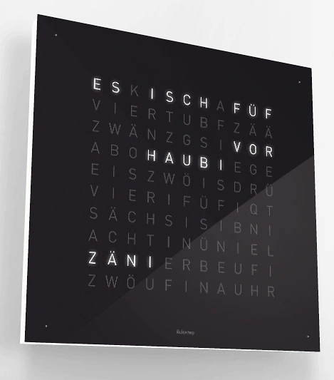 Qlocktwo: Jetzt in Berndeutsch! Qlocktwo: Jetzt in Berndeutsch!